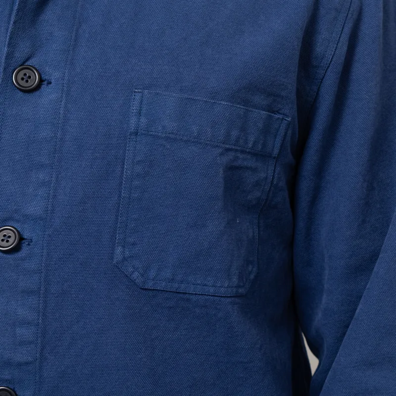 Colorful Standard Organic Workwear Jacket Marine Blue-8