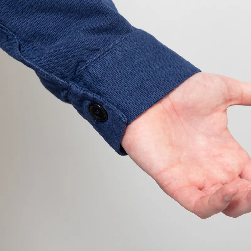 Colorful Standard Organic Workwear Jacket Marine Blue-12