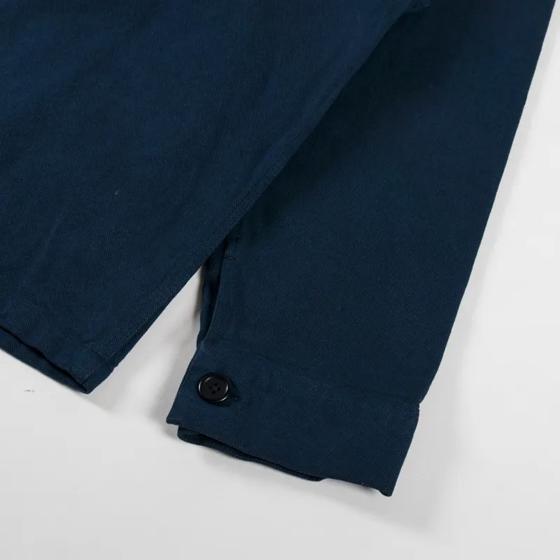 Colorful Standard Organic Workwear Jacket Navy Blue-9