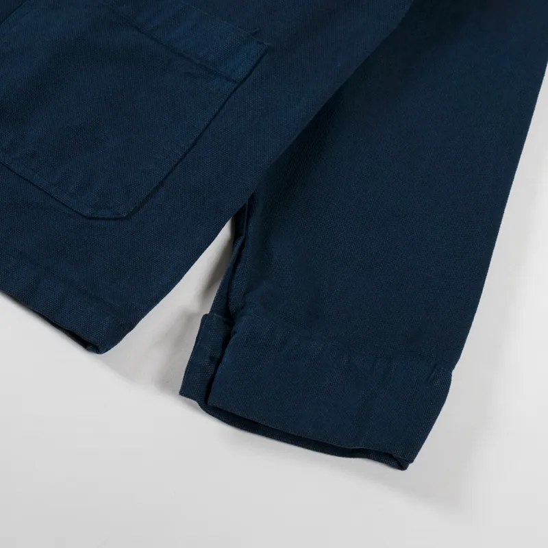Colorful Standard Organic Workwear Jacket Navy Blue-8