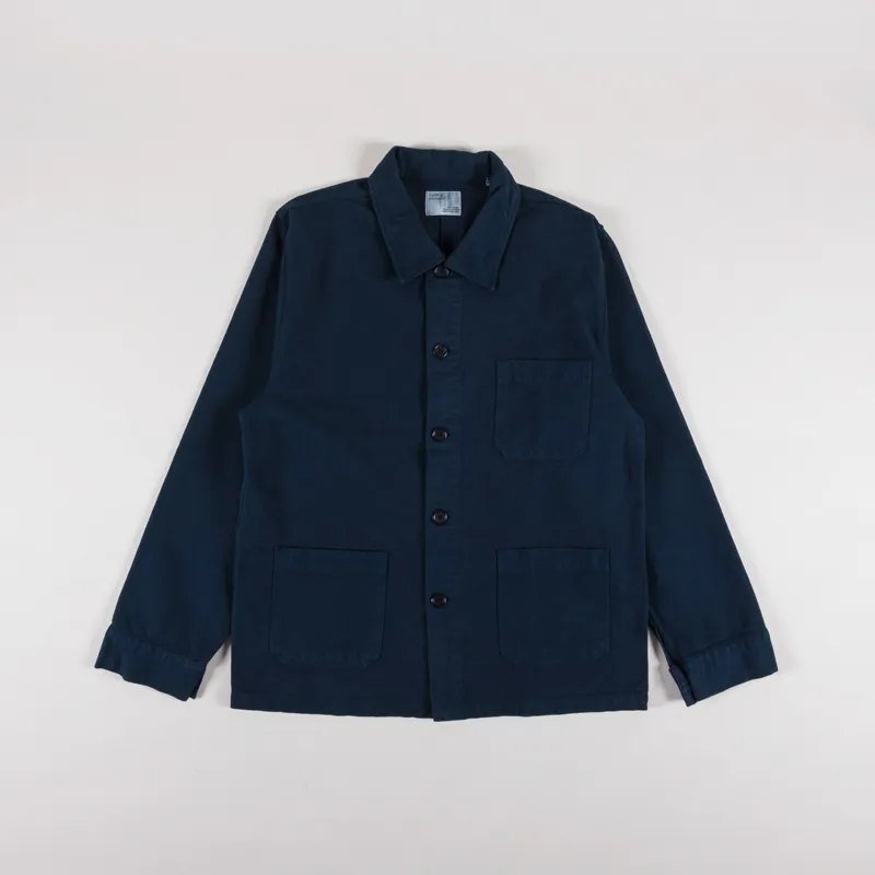 Colorful Standard Organic Workwear Jacket Navy Blue