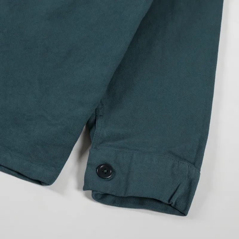 Colorful Standard Organic Workwear Jacket Ocean Green-9