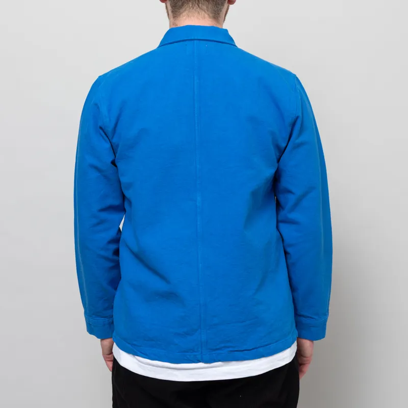 Colorful Standard Organic Workwear Jacket Pacific Blue-4