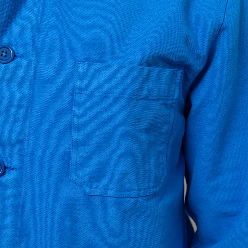 Colorful Standard Organic Workwear Jacket Pacific Blue-8