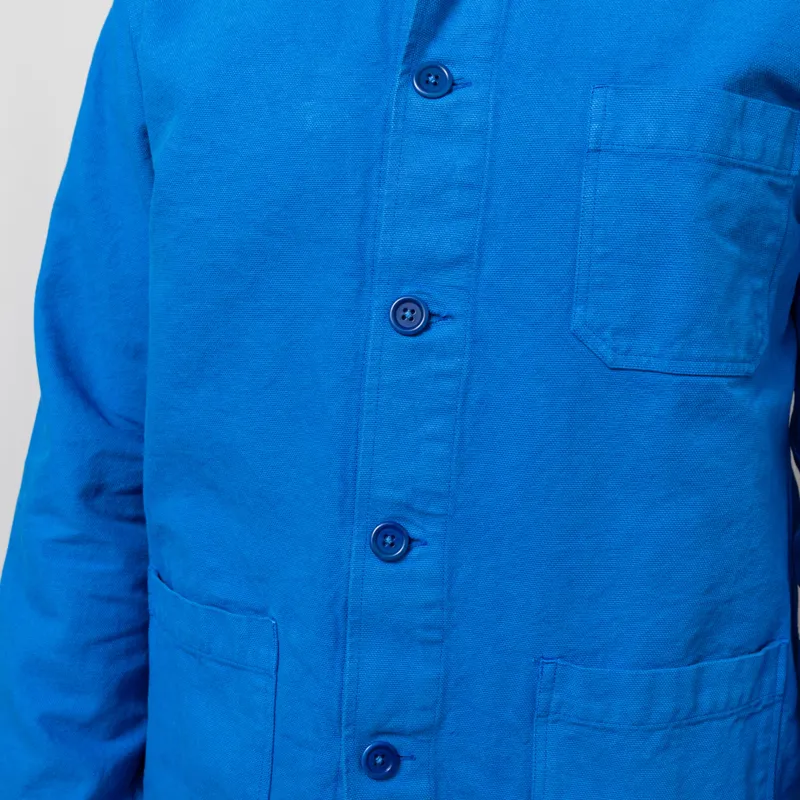 Colorful Standard Organic Workwear Jacket Pacific Blue-7