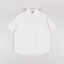 Colorful Standard Linen Short Sleeve Shirt Ivory White