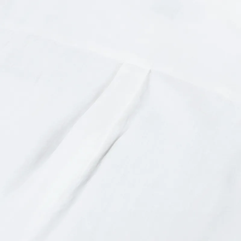 Colorful Standard Linen Short Sleeve Shirt Optical White-5