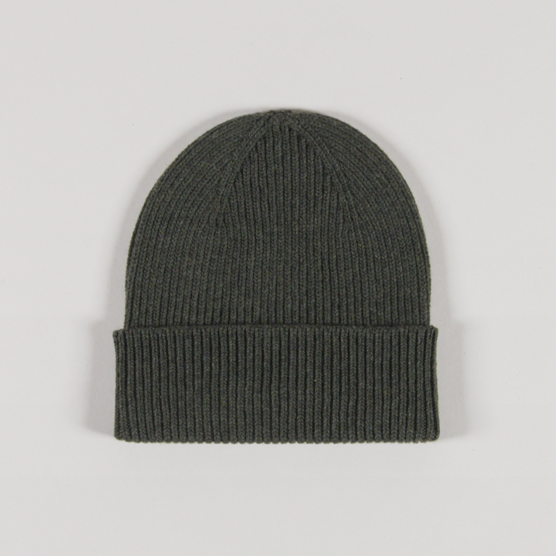 Colorful Standard Cashmere Beanie Dusty Olive-1
