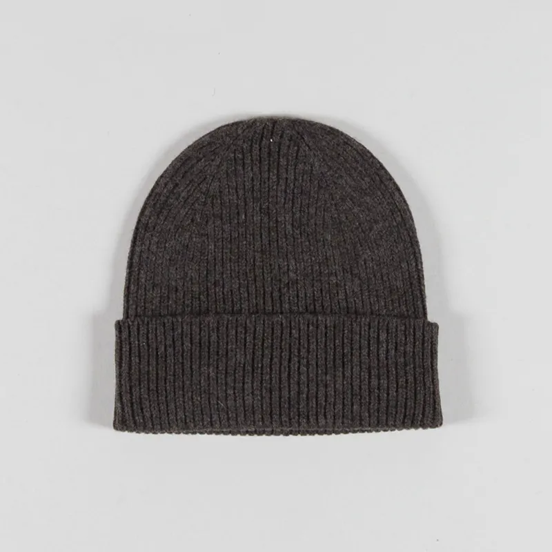 Colorful Standard Merino Wool Beanie Coffee Brown-1