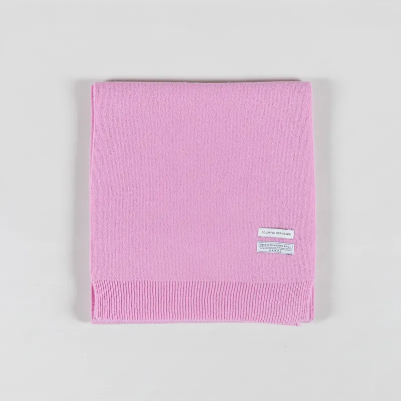 Colorful Standard Womens Merino Wool Scarf Cherry Blossom-2