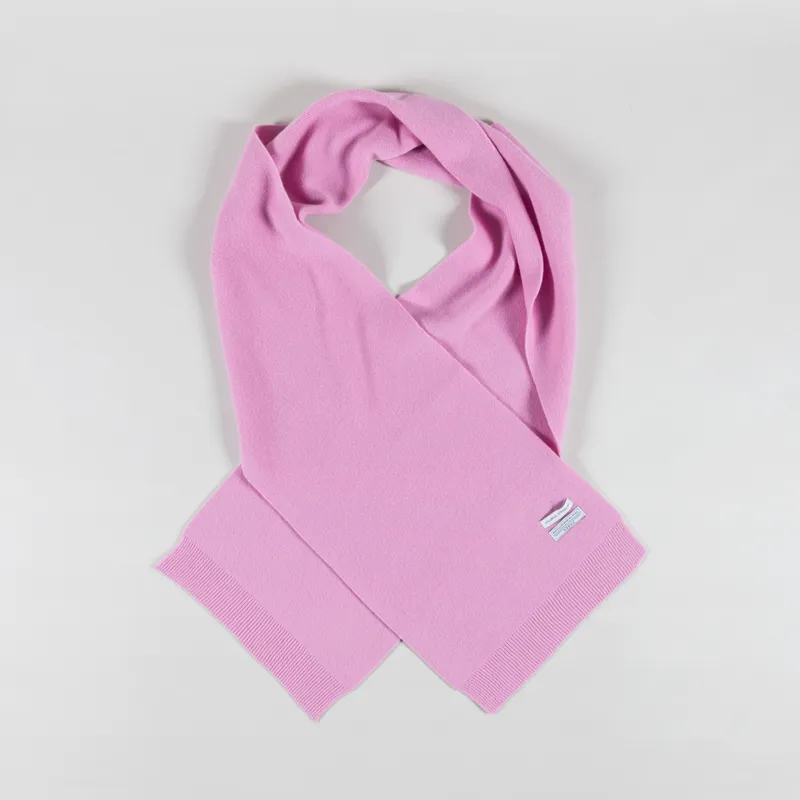 Colorful Standard Womens Merino Wool Scarf Cherry Blossom-1