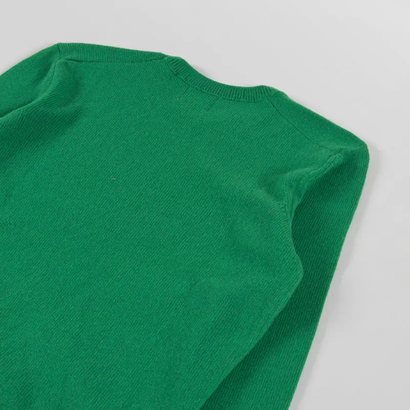 Colorful Standard Womens Classic Merino Wool Crew Kelly Green-3