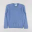 Colorful Standard Womens Classic Merino Wool Crew Seaside Blue