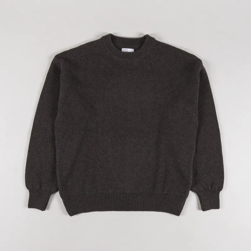 Colorful Standard Oversized Merino Wool Crew Coffee Brown