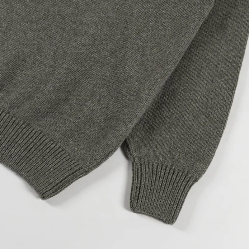 Colorful Standard Oversized Merino Wool Crew Dusty Olive-4