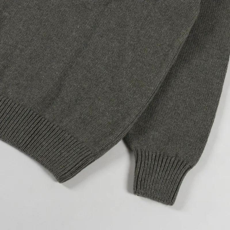 Colorful Standard Oversized Merino Wool Crew Dusty Olive-5