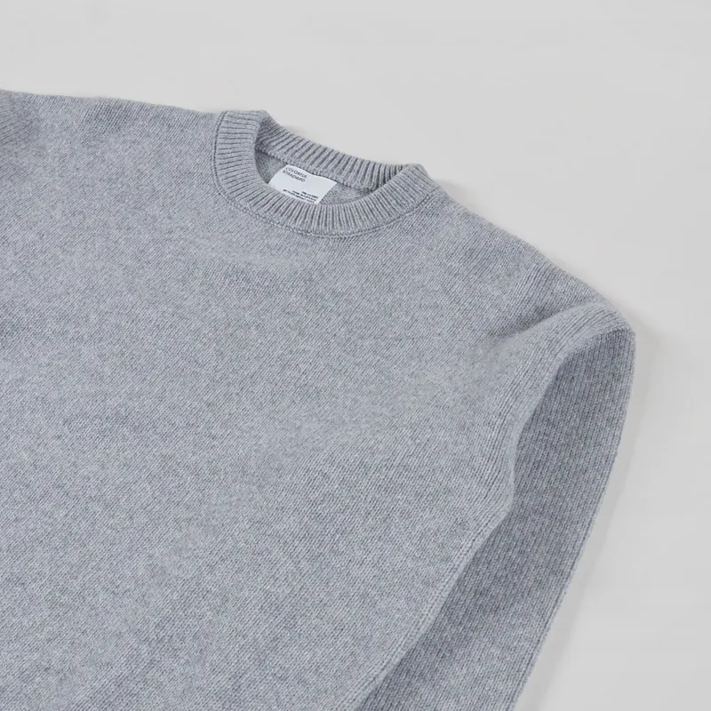 Colorful Standard Oversized Merino Wool Crew Heather Grey-2