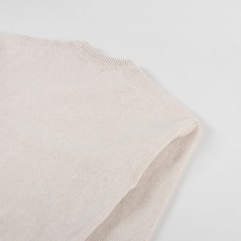 Colorful Standard Oversized Merino Wool Crew Ivory White-3