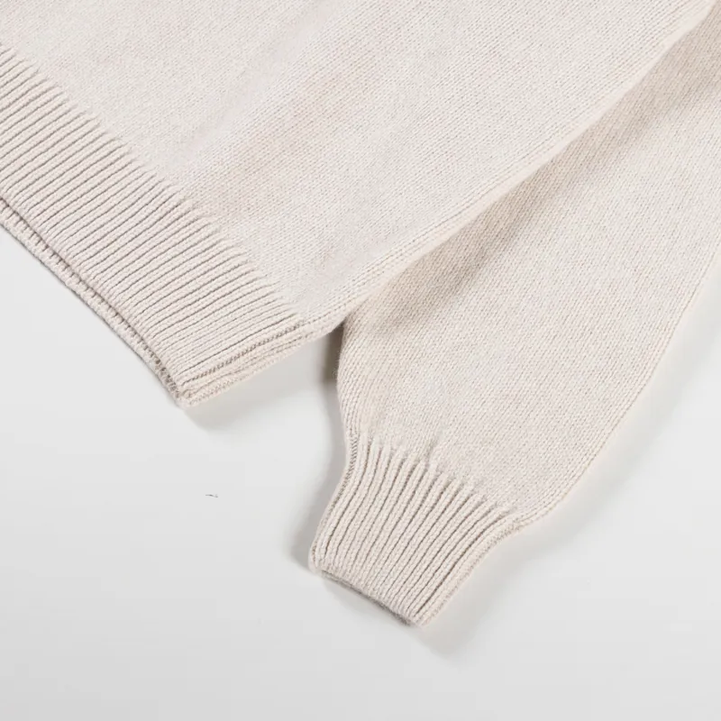 Colorful Standard Oversized Merino Wool Crew Ivory White-5