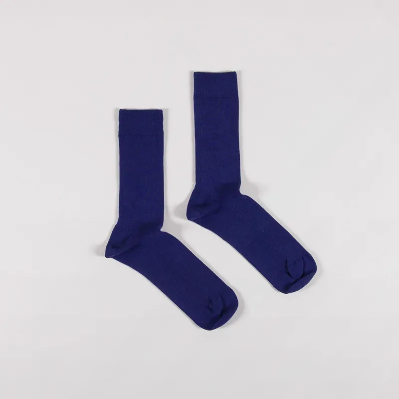 Colourful Standard Classic Organic Socks Marine Blue