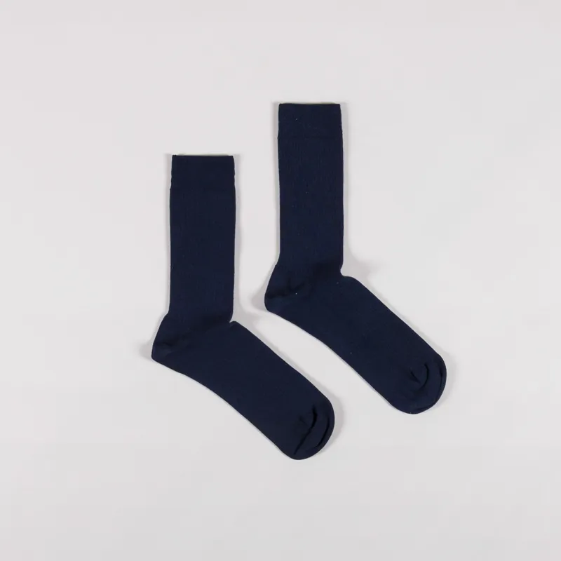 Colourful Standard Classic Organic Socks Navy Blue