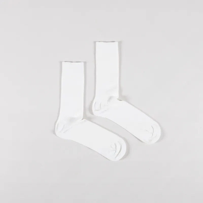 Colourful Standard Classic Organic Socks Optical White