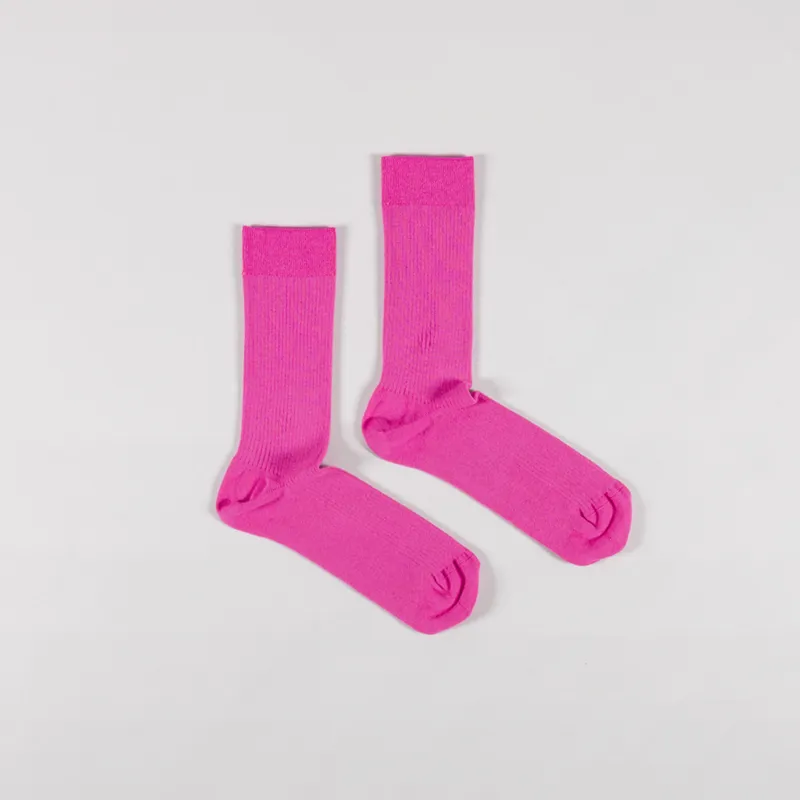 Colourful Standard Classic Organic Socks Bubblegum Pink