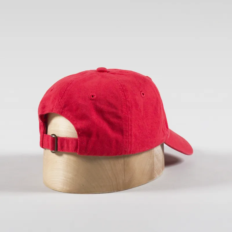 Colorful Standard Organic Cotton Cap Red Tangerine -1