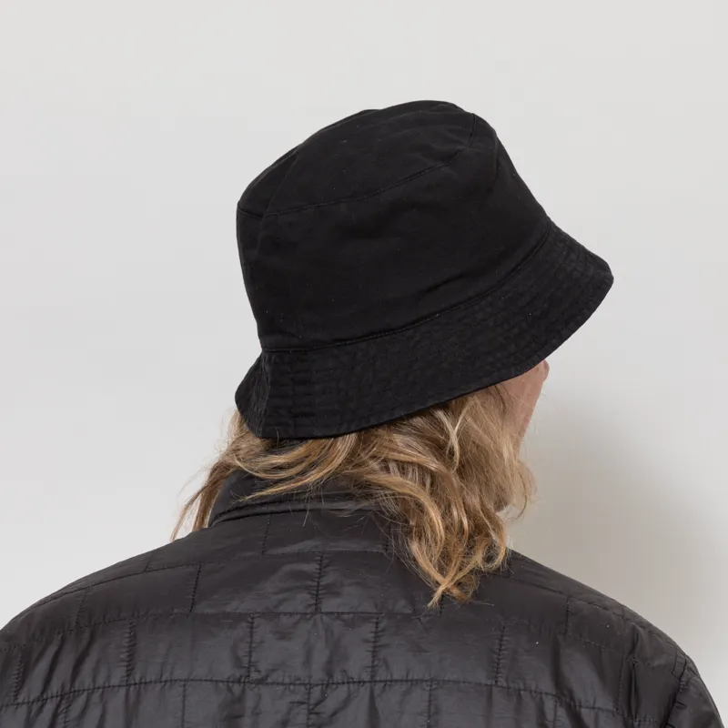 Colorful Standard Organic Cotton Bucket Hat Deep Black-2