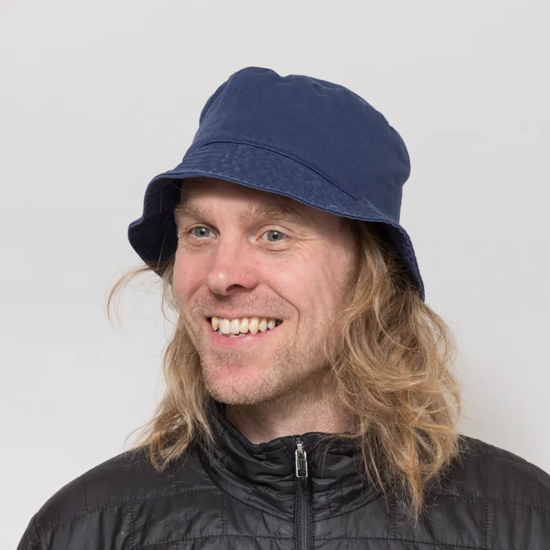 Colorful Standard Organic Cotton Bucket Hat Marine Blue