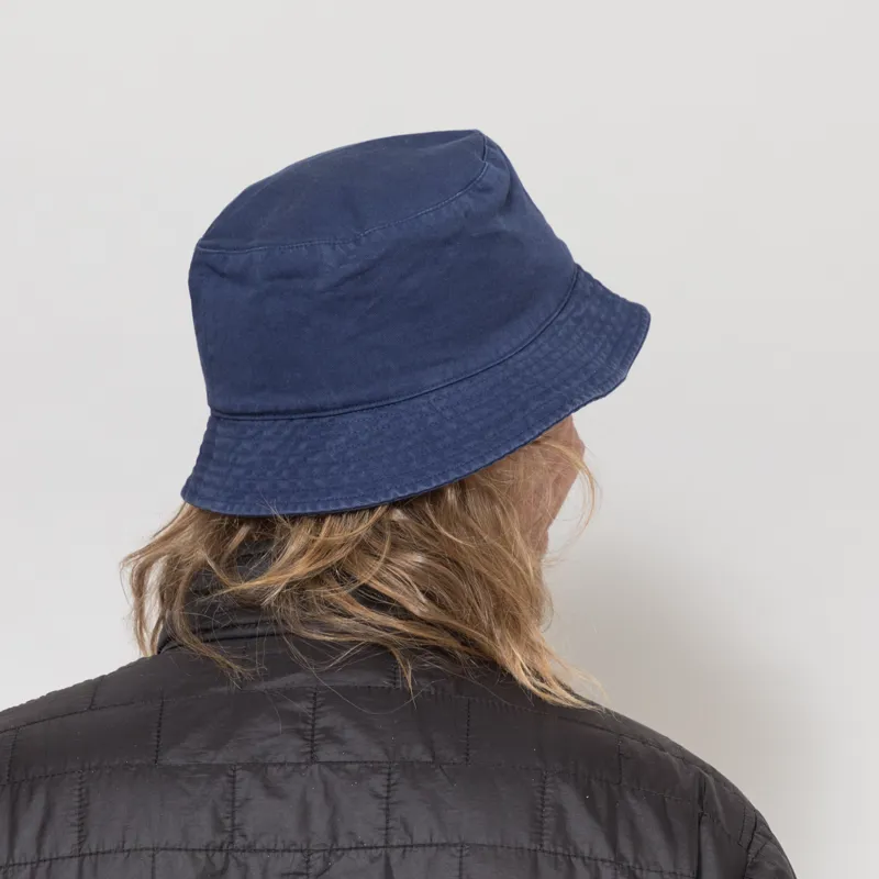Colorful Standard Organic Cotton Bucket Hat Marine Blue-2