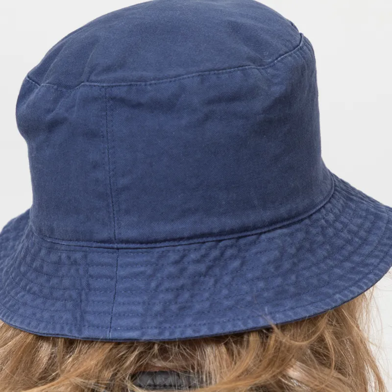 Colorful Standard Organic Cotton Bucket Hat Marine Blue-4