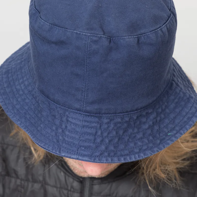 Colorful Standard Organic Cotton Bucket Hat Marine Blue-3