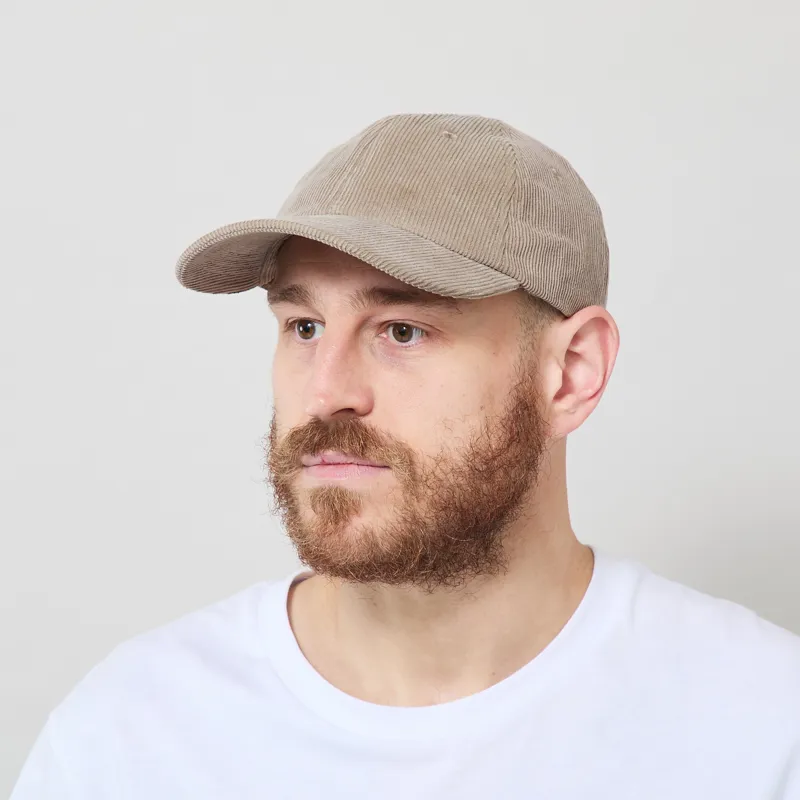 Colorful Standard Organic Corduroy Cap Faded Khaki
