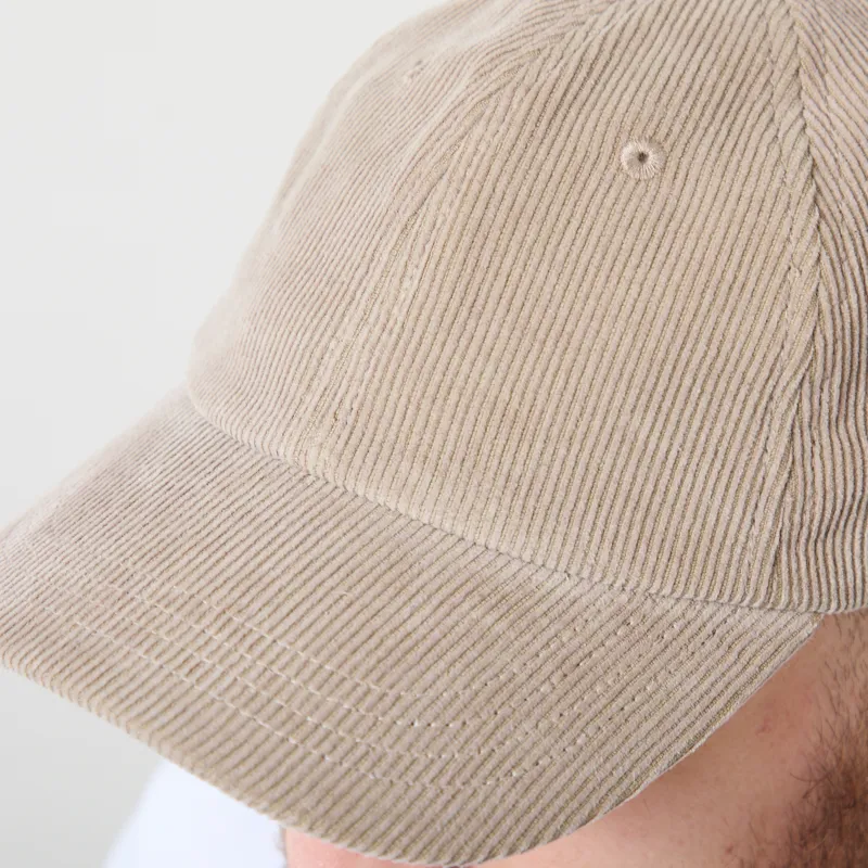 Colorful Standard Organic Corduroy Cap Faded Khaki-3