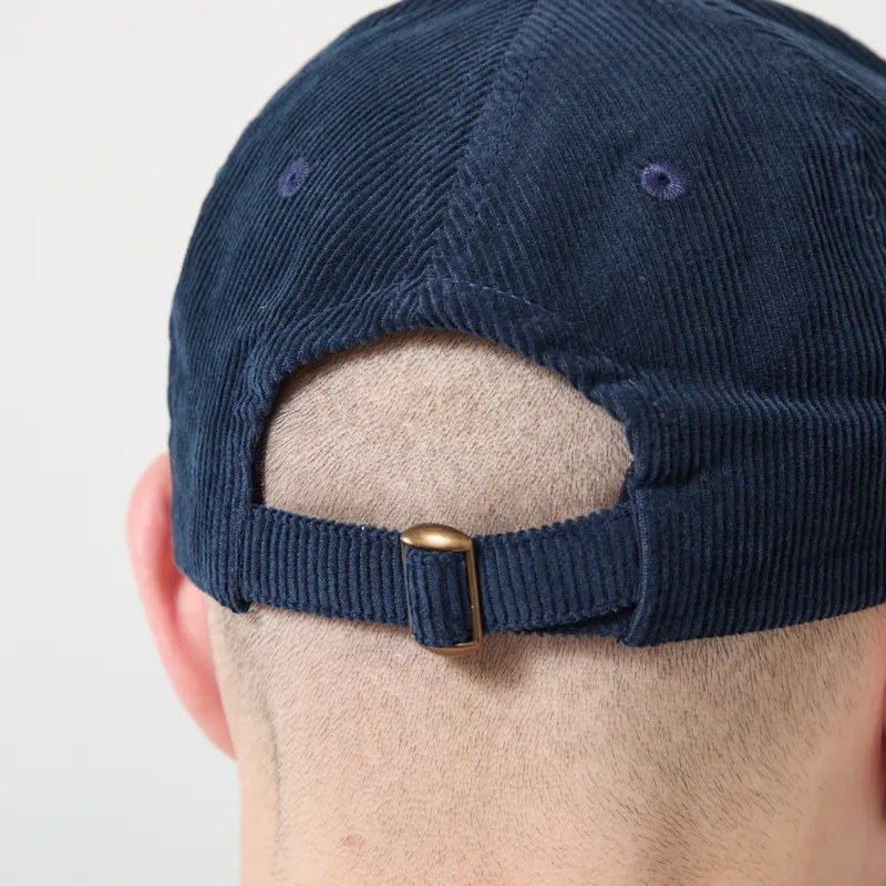 Colorful Standard Organic Corduroy Cap Navy-3