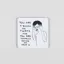 David Shrigley Bunch Of Twats Coaster