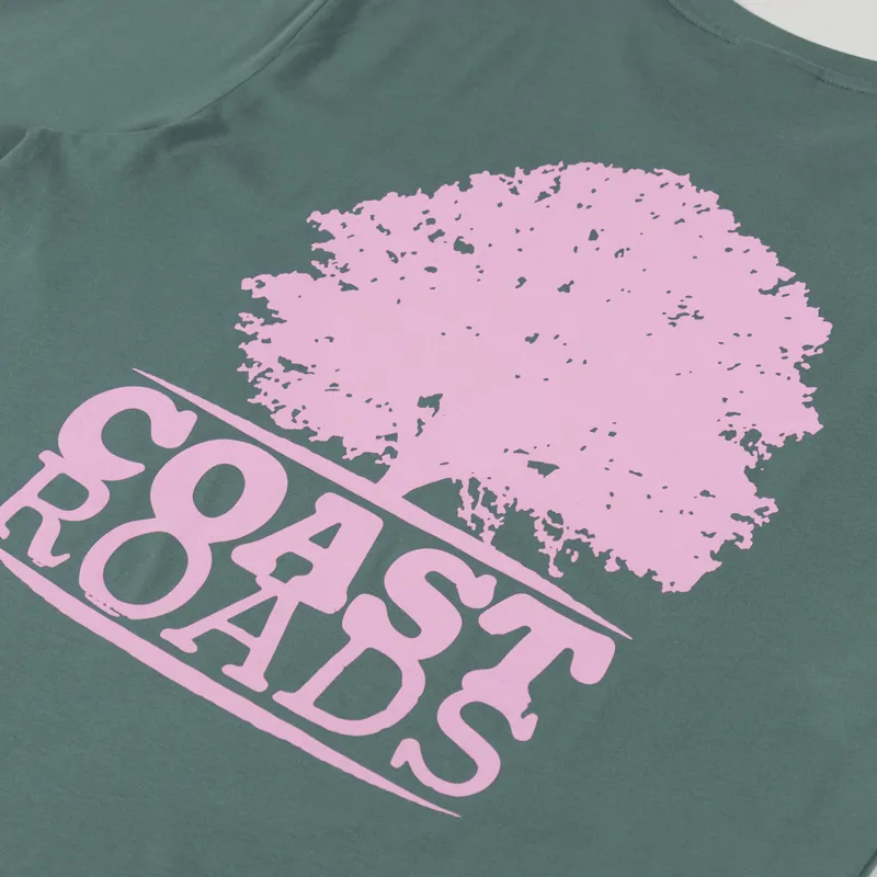 Working Class Heroes x Coast Roads Regular Fit T Shirt Green Bay-4