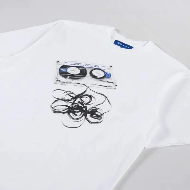 SCRT Cassette T Shirt White-1
