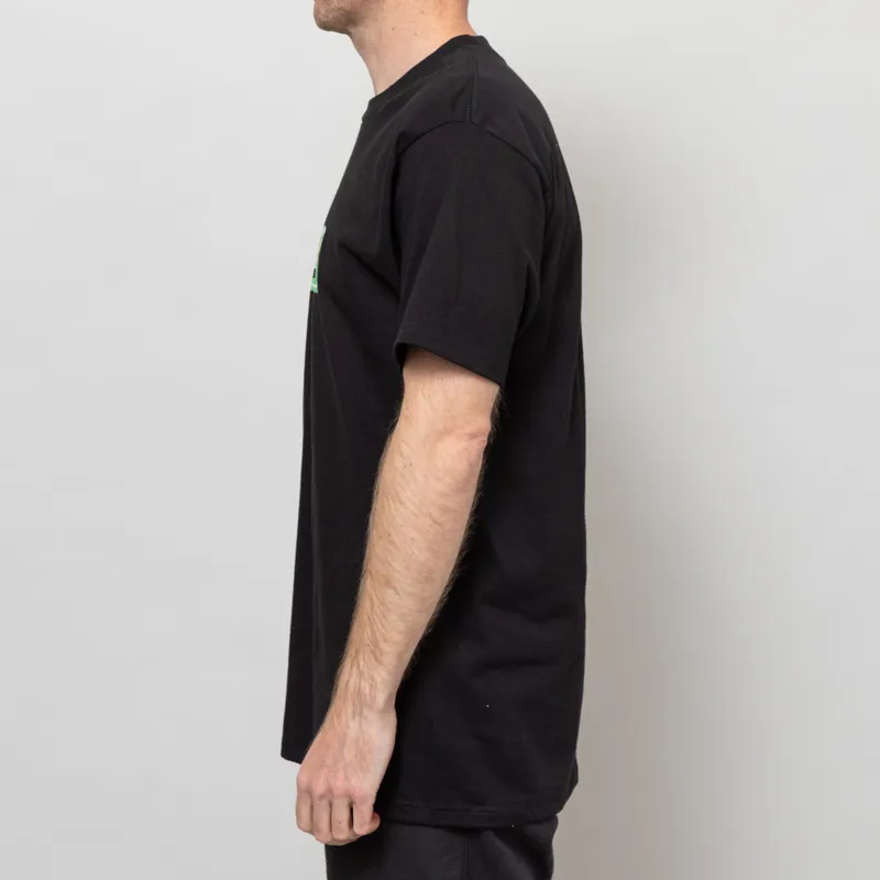 Huf Countdown T Shirt Black-2