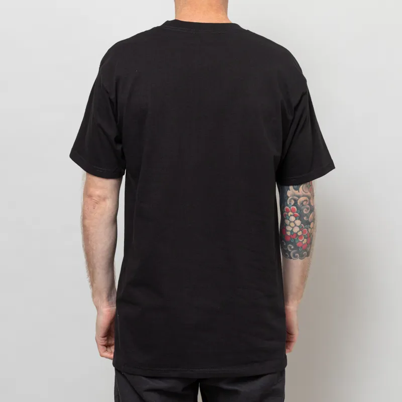 Huf Countdown T Shirt Black-3