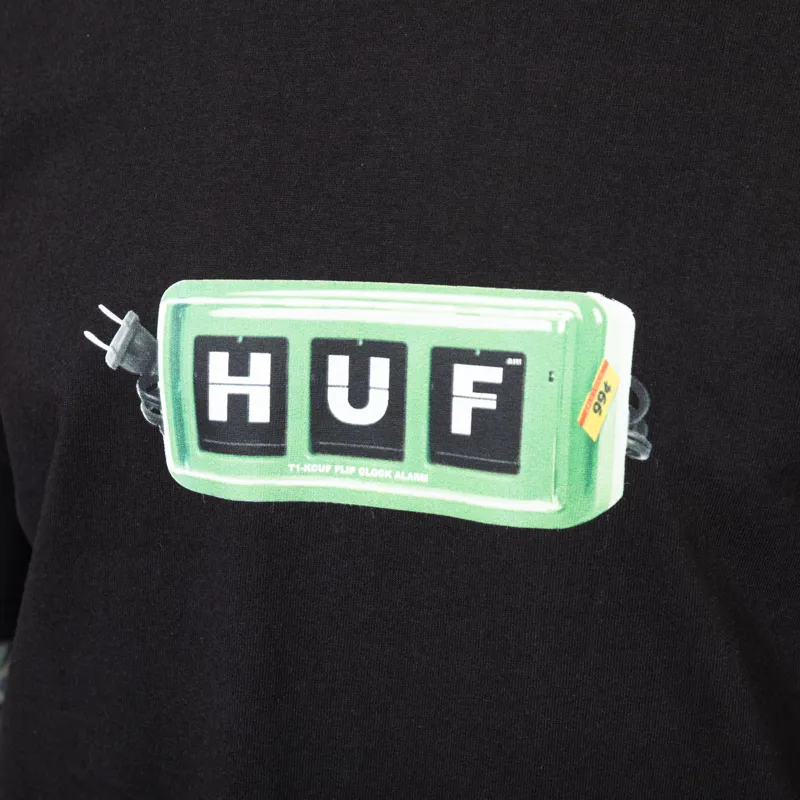 Huf Countdown T Shirt Black-5