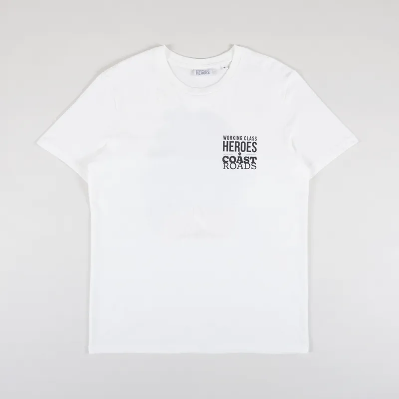 Working Class Heroes x Coast Roads Regular Fit T Shirt Off White-1