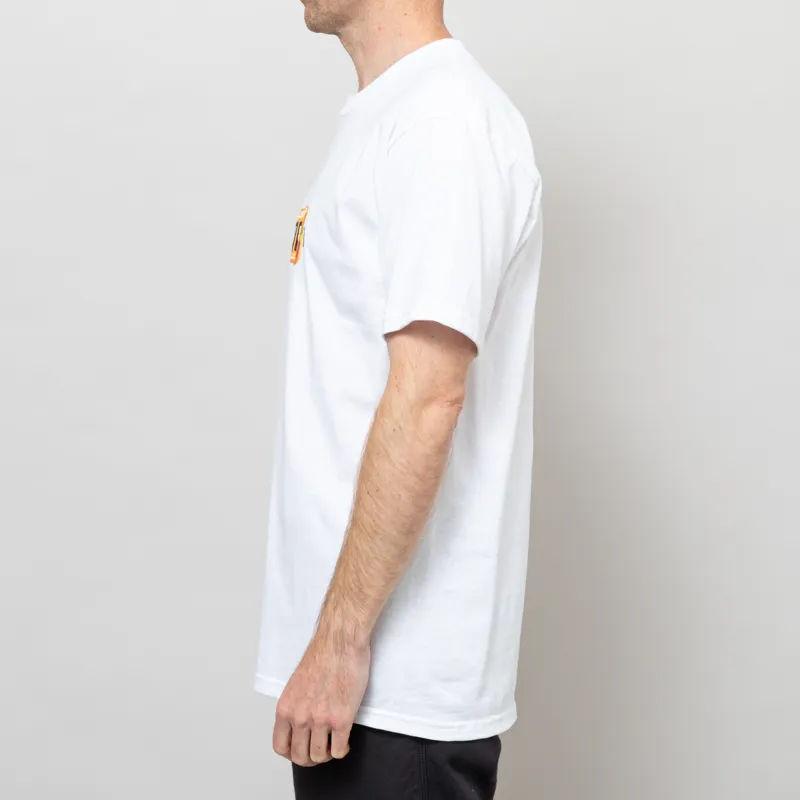 Huf Countdown T Shirt White-2