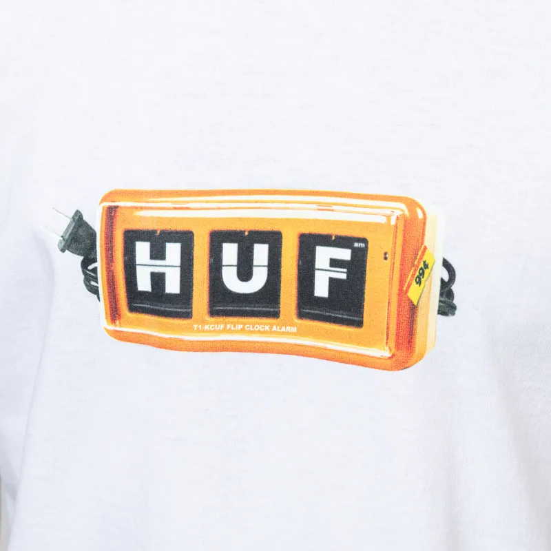 Huf Countdown T Shirt White-5