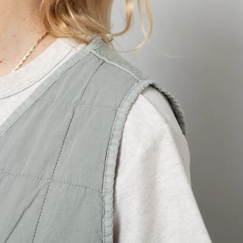 Girls Of Dust Womens Life Vest Quilt Oyster-7