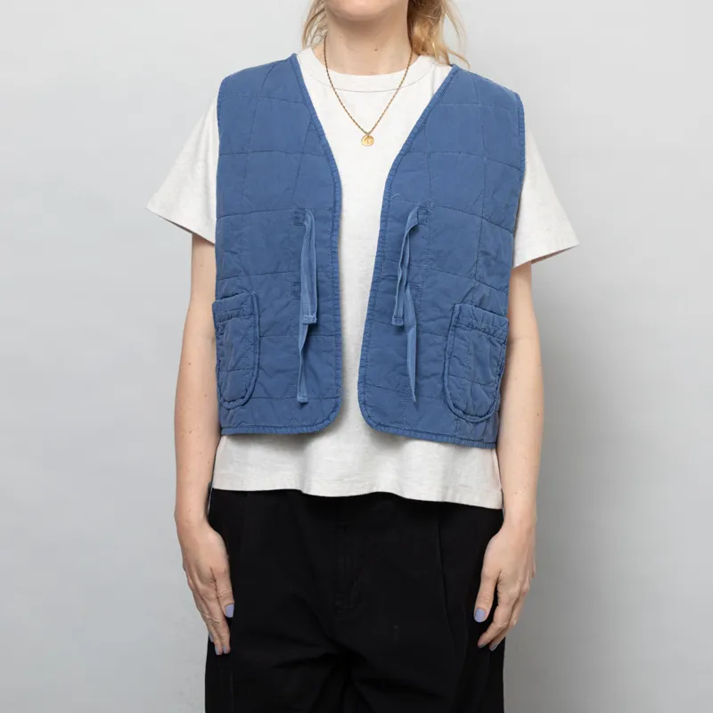 Girls Of Dust Womens Life Vest Quilt Infinity Blue-1