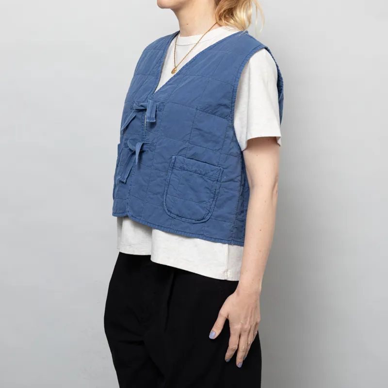 Girls Of Dust Womens Life Vest Quilt Infinity Blue-2