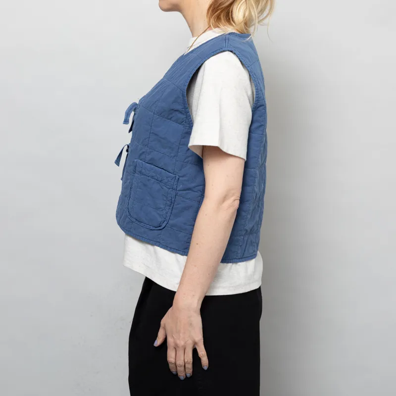 Girls Of Dust Womens Life Vest Quilt Infinity Blue-3