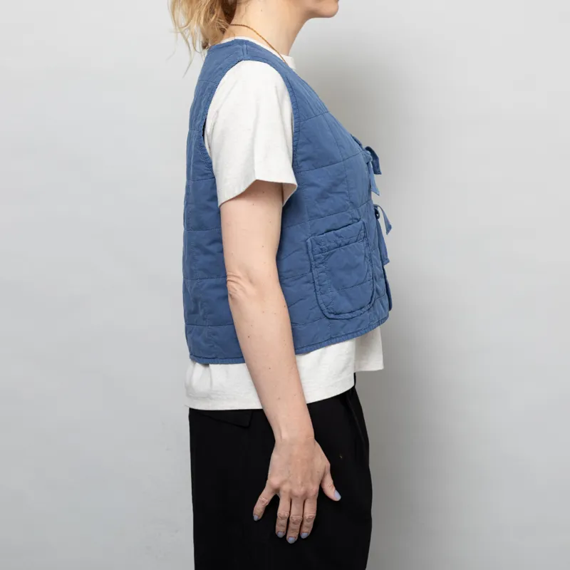 Girls Of Dust Womens Life Vest Quilt Infinity Blue-5